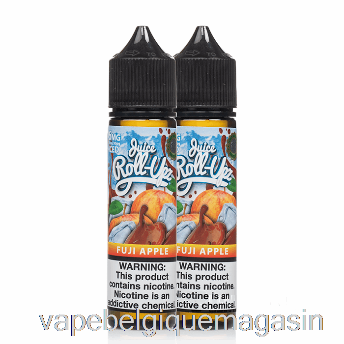 Vape Belgique Glace Pomme Fuji - Jus Roll Upz - 120ml 6mg
